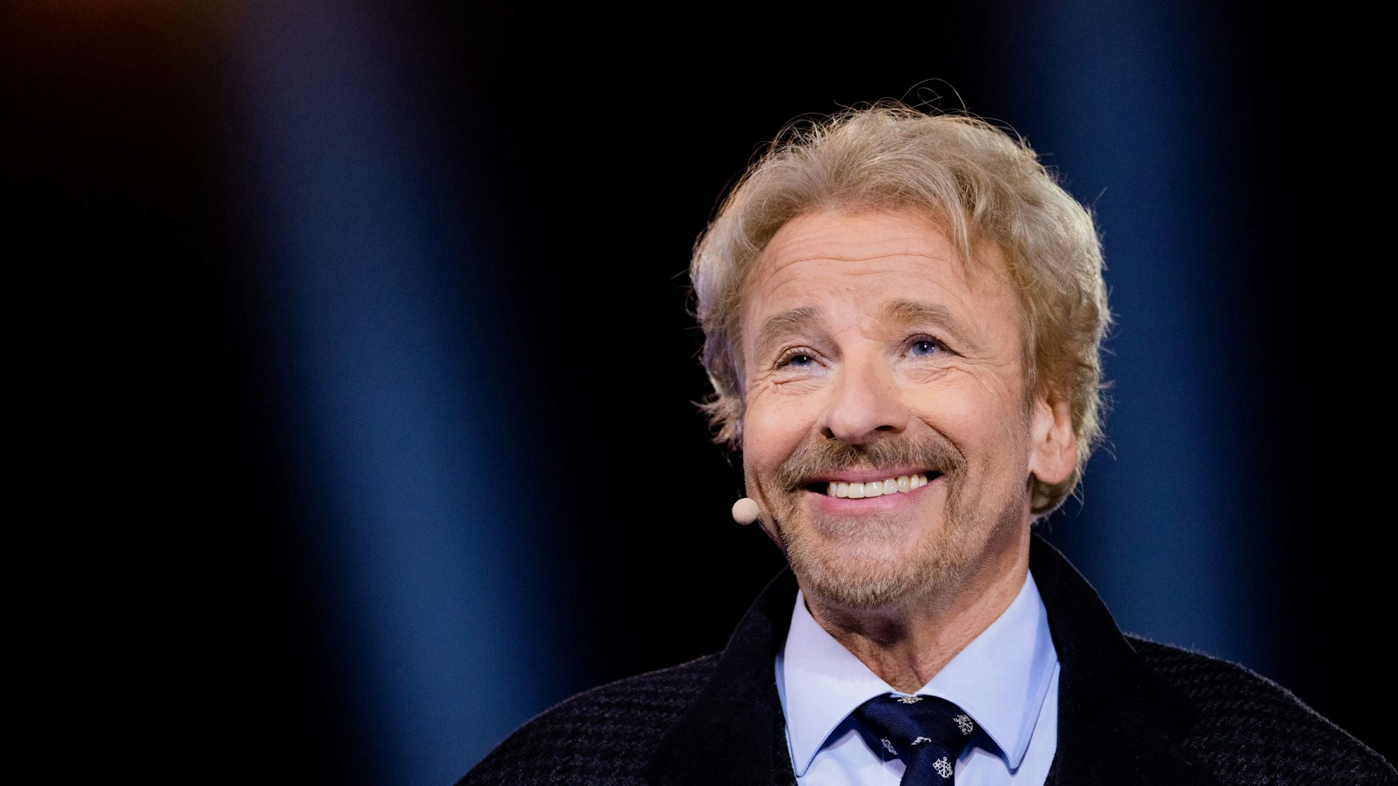 Thomas Gottschalk auf der Bühne.