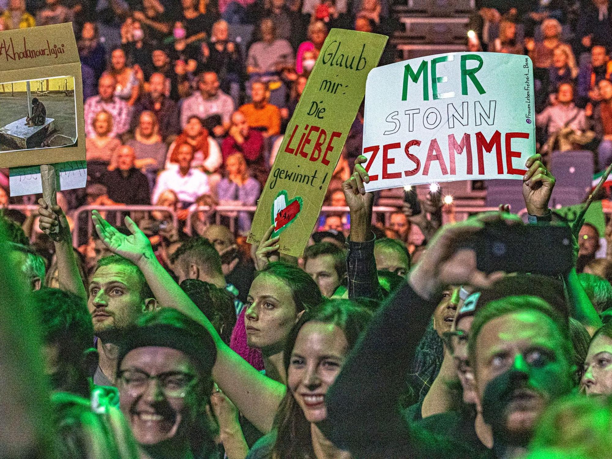 Rund 17.000 Menschen kamen in die Arena.