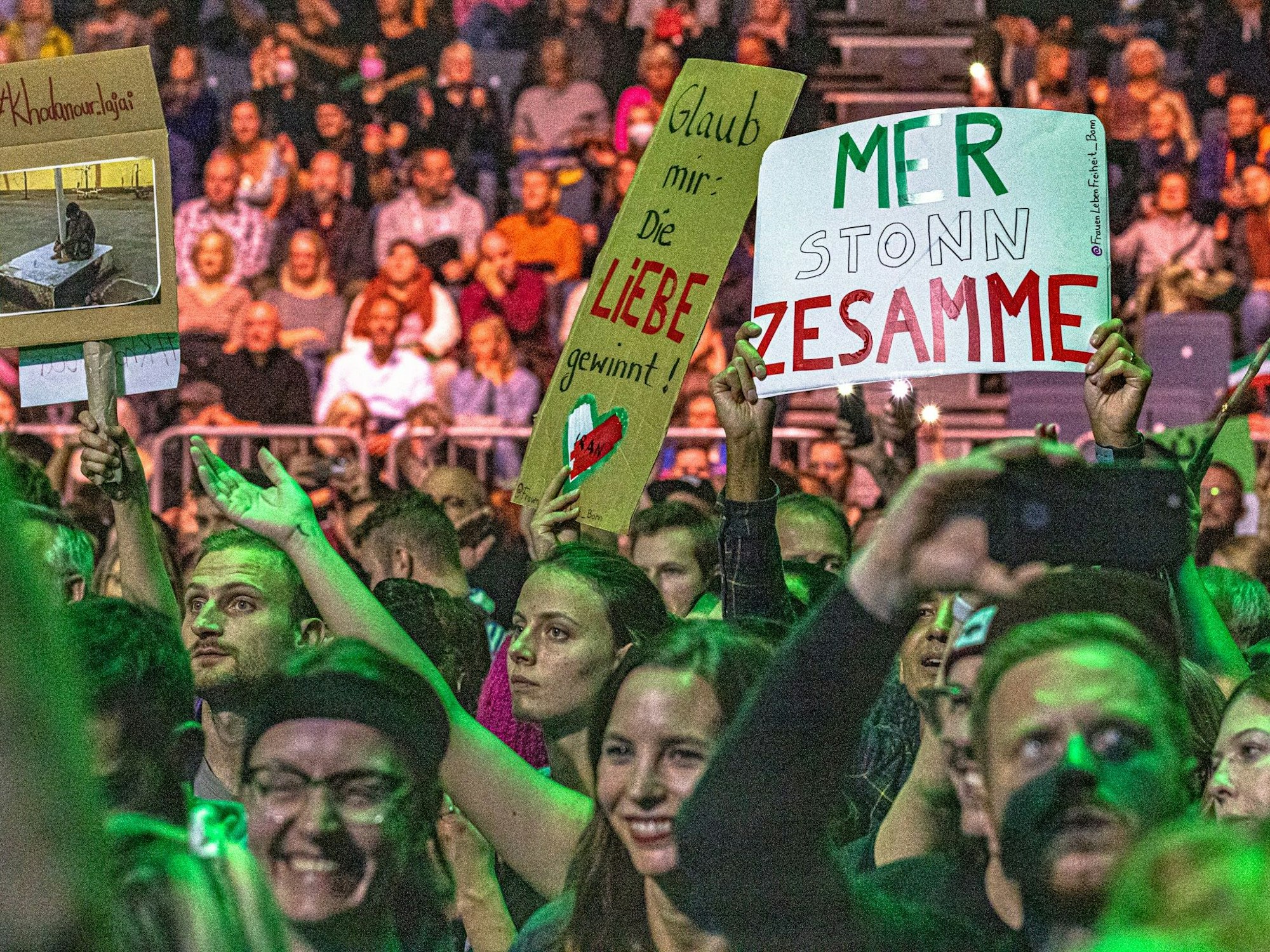Rund 17.000 Menschen kamen in die Arena.