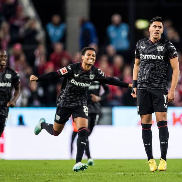 Gesicht des Leverkusener Aufschwungs: Nadiem Amiri (r.) gibt aktuell das Vorbild für seine Teamkameraden.