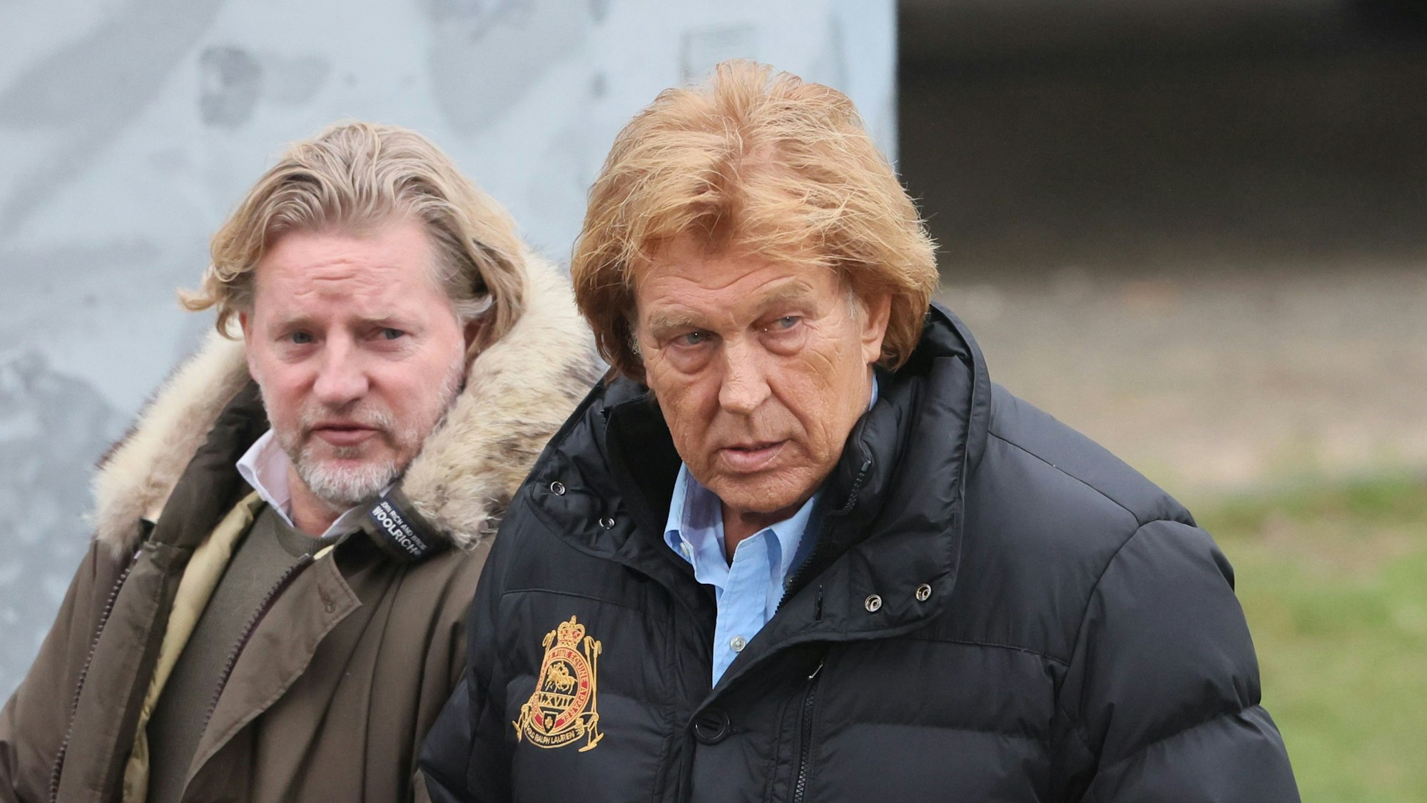 FC Viktoria Köln vs. SC Verl, 3. Liga, Magenta TV rechts: Günter Pütz (Viktoria), 22.01.2022, Bild: Herbert Bucco