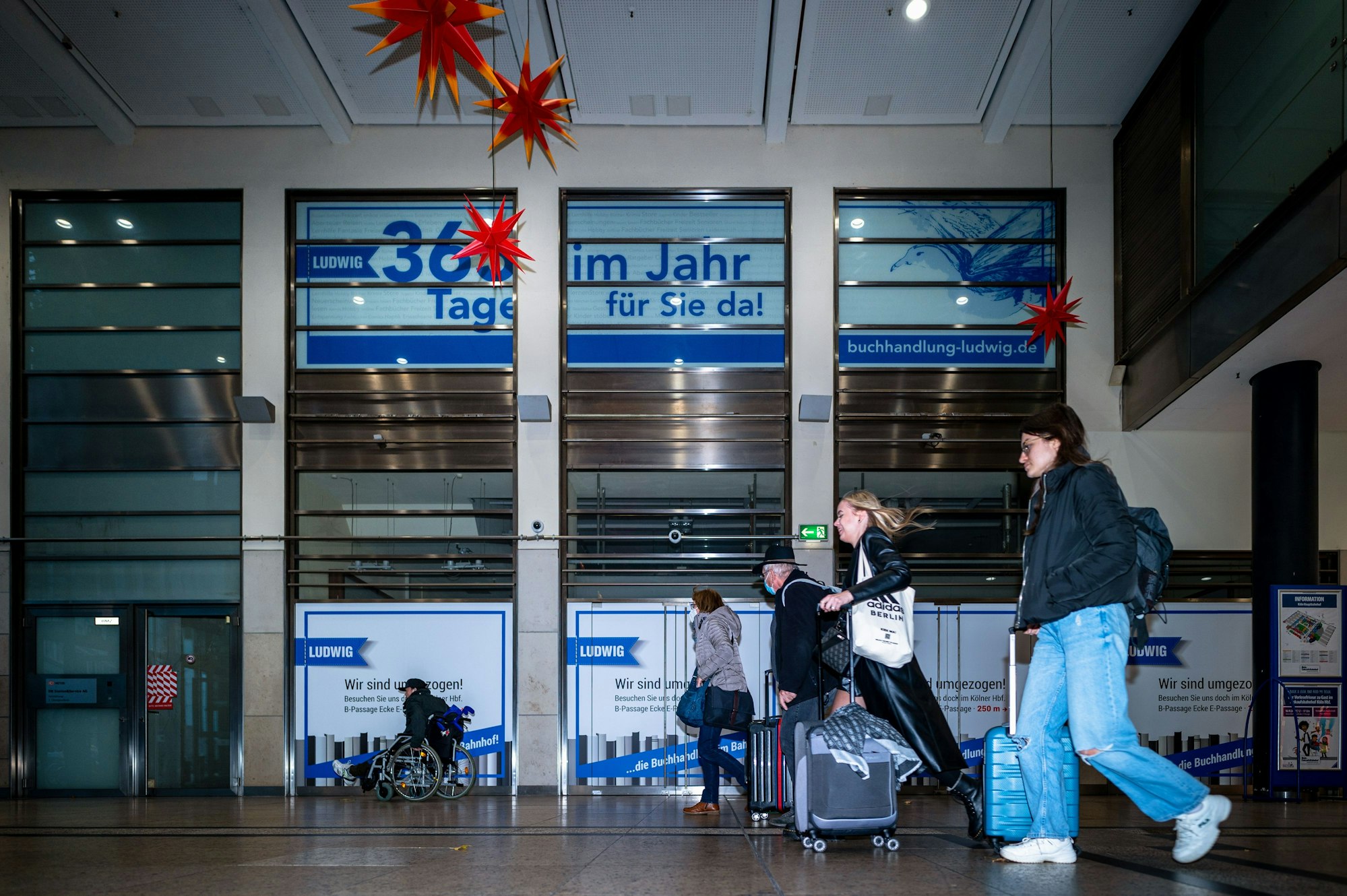 Die Buchhandlung Ludwig ist im Hauptbahnhof ein echter Traditionsbetrieb.