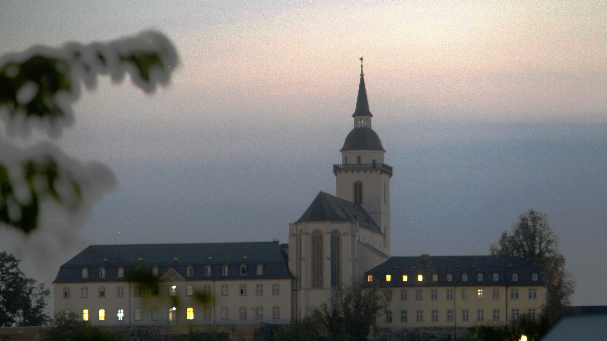 Die Abtei auf dem Michaelsberg in Siegburg.