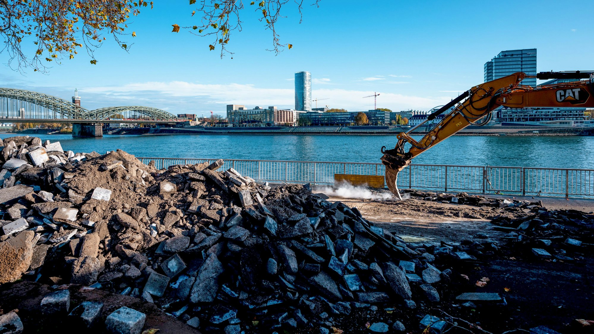 Rheingarten - Baustelle
