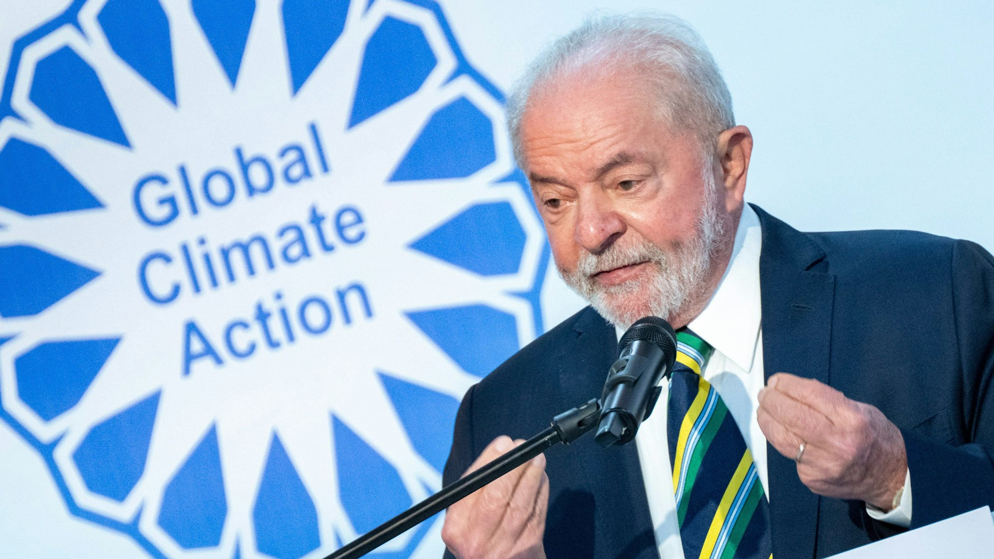 Luiz Inacio Lula da Silva spricht beim UN-Klimagipfel COP27.