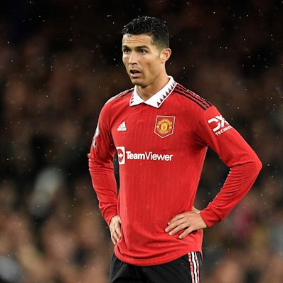 Cristiano Ronaldo im Trikot von Manchester United