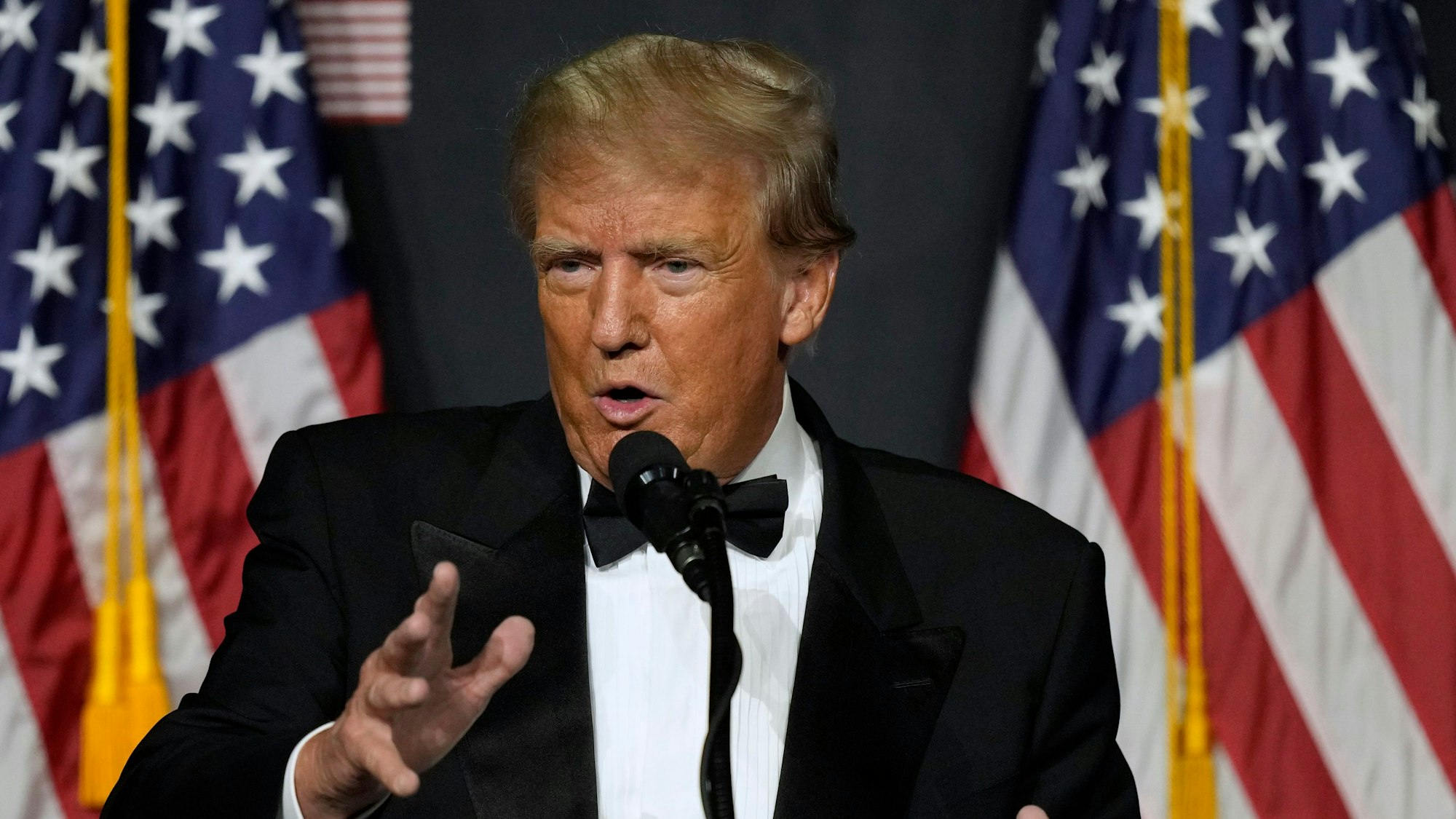 Donald Trump in Mar-a-Lago in Palm Beach, Florida