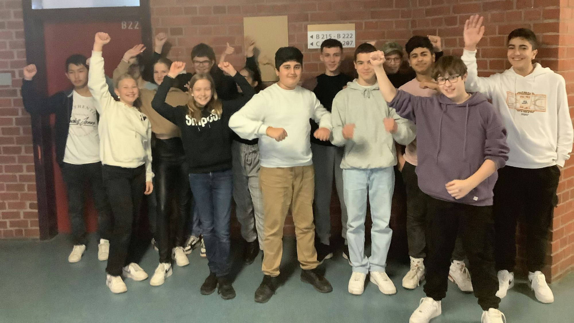 Platz 3: Team Heine Echo vom Heinrich Heine Gymnasium Köln.