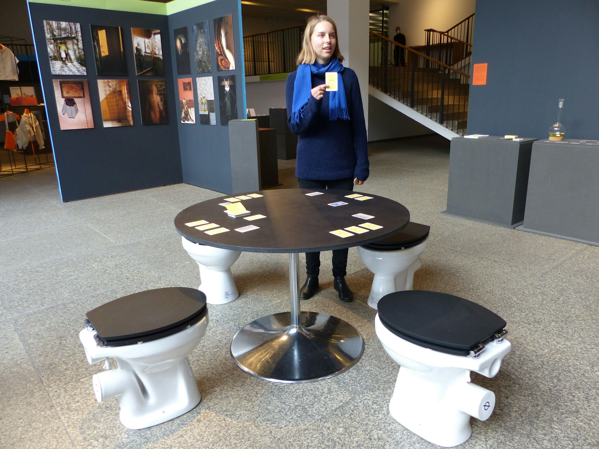 Mit Nachhaltigkeit fürs stille Örtchen hat die Designerin Anastasia Bondar den ersten Preis gewonnen.