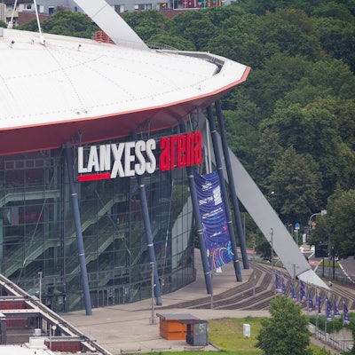 Die Lanxess-Arena in Köln.