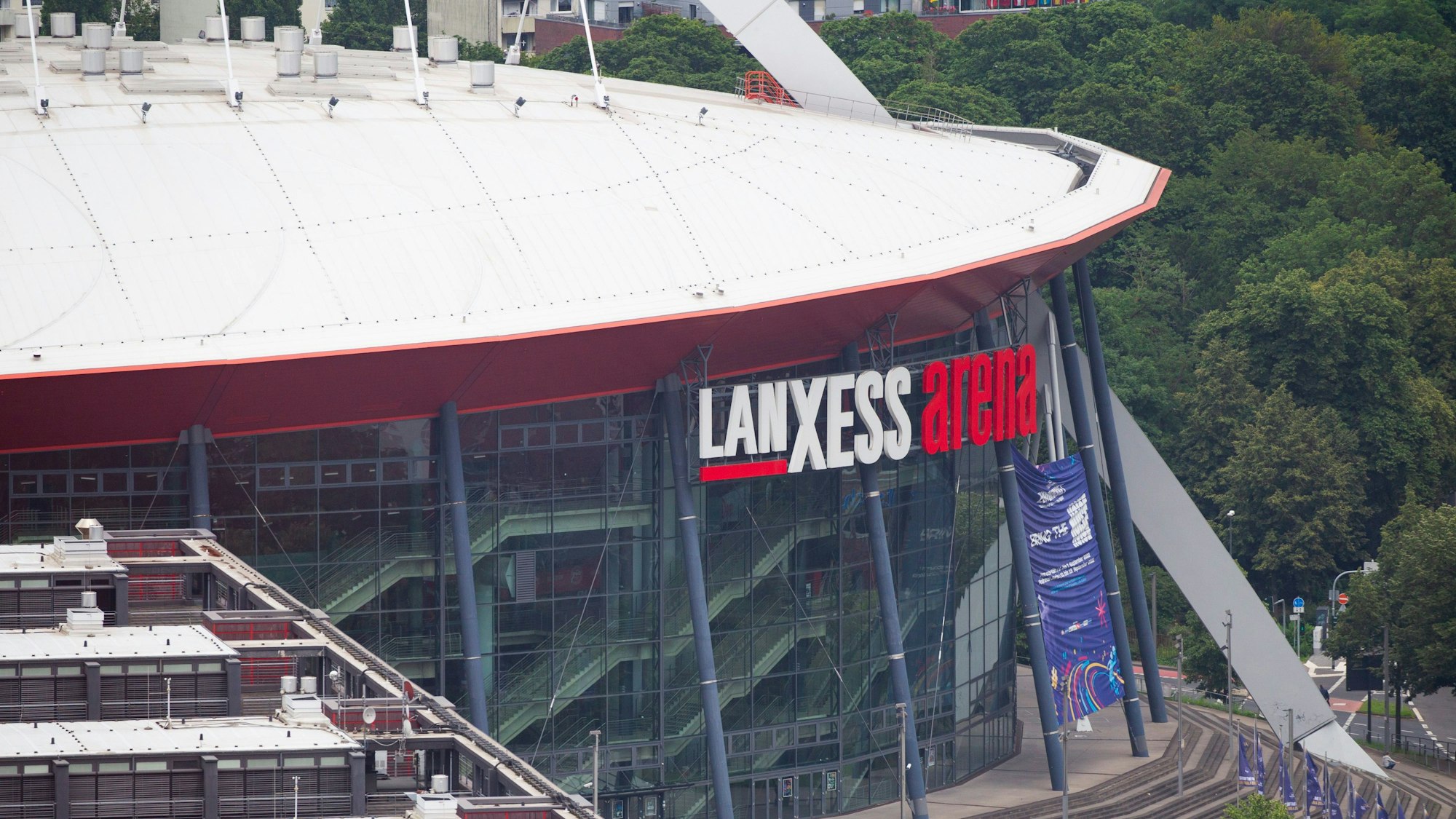 Die Lanxess-Arena in Köln.