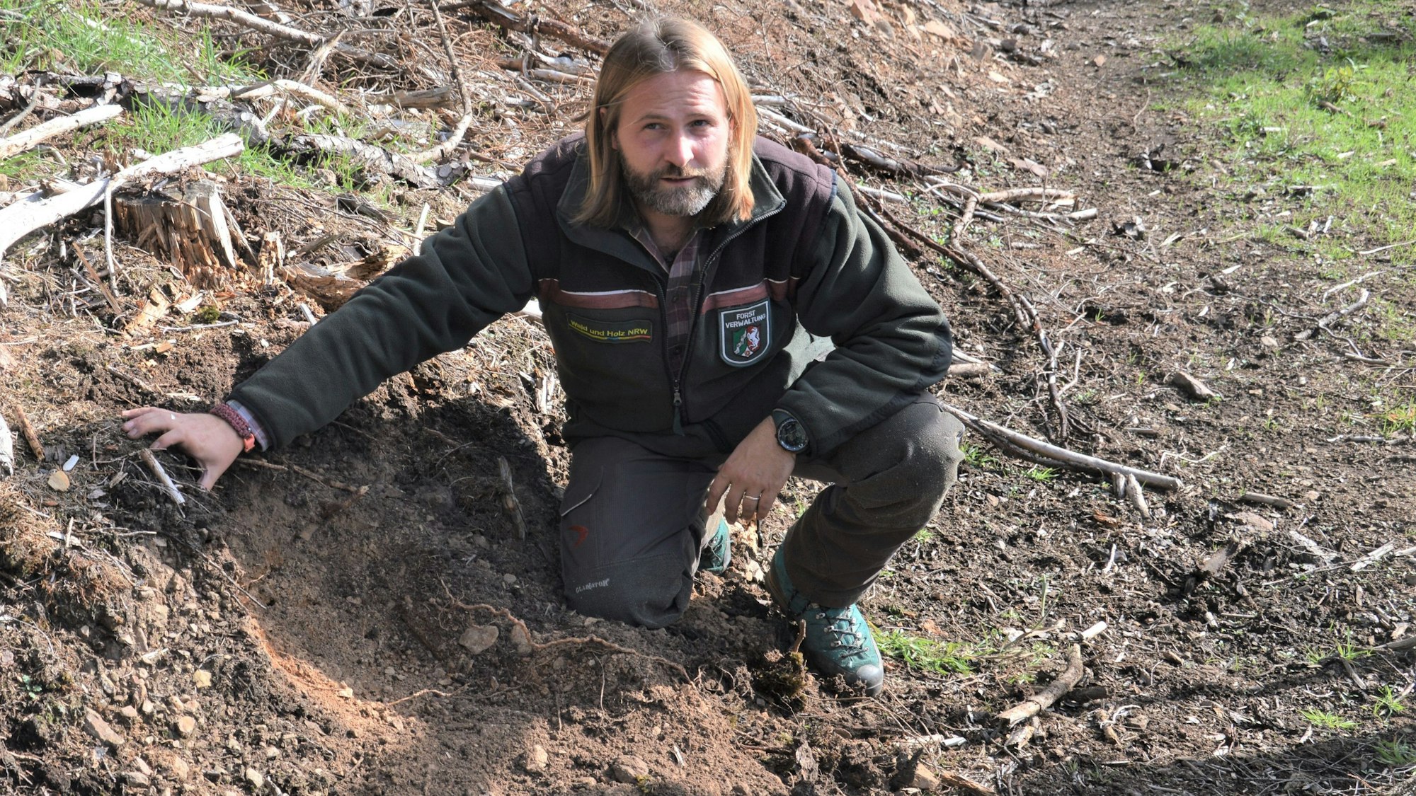 Wolfsberater und Revierförster Markus Wunsch.
