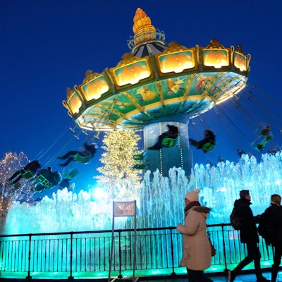 Phantasialand Wintertraum. Neue Show Talvia.Phatasialand im Winter 2018/19.