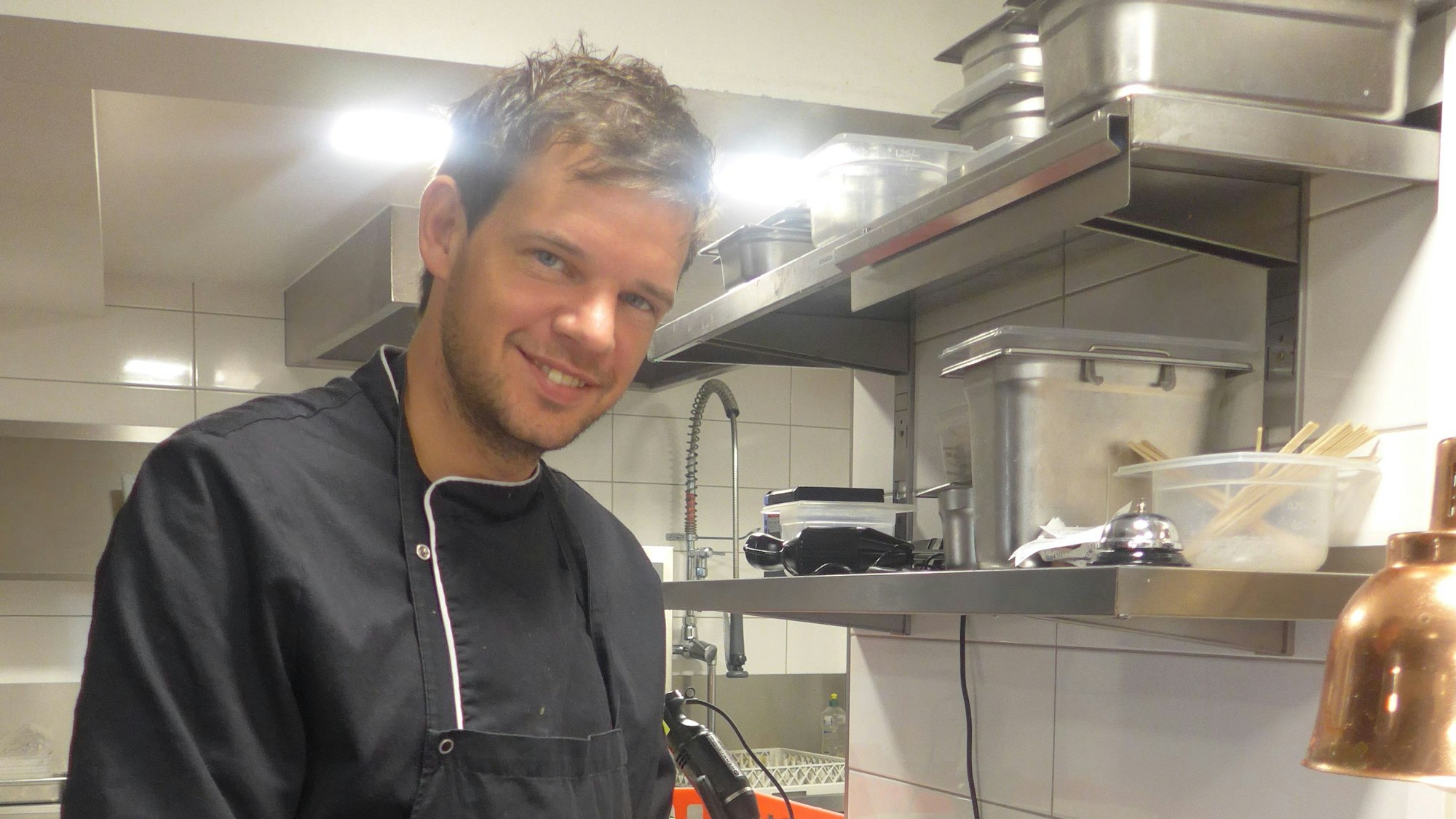 Seit zweieinhalb Jahren kocht Manuel Wehling in Nümbrecht für seine Gäste.