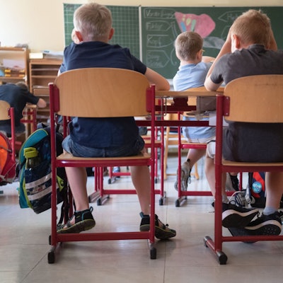 Schüler im Klassenzimmer (Symbolbild).