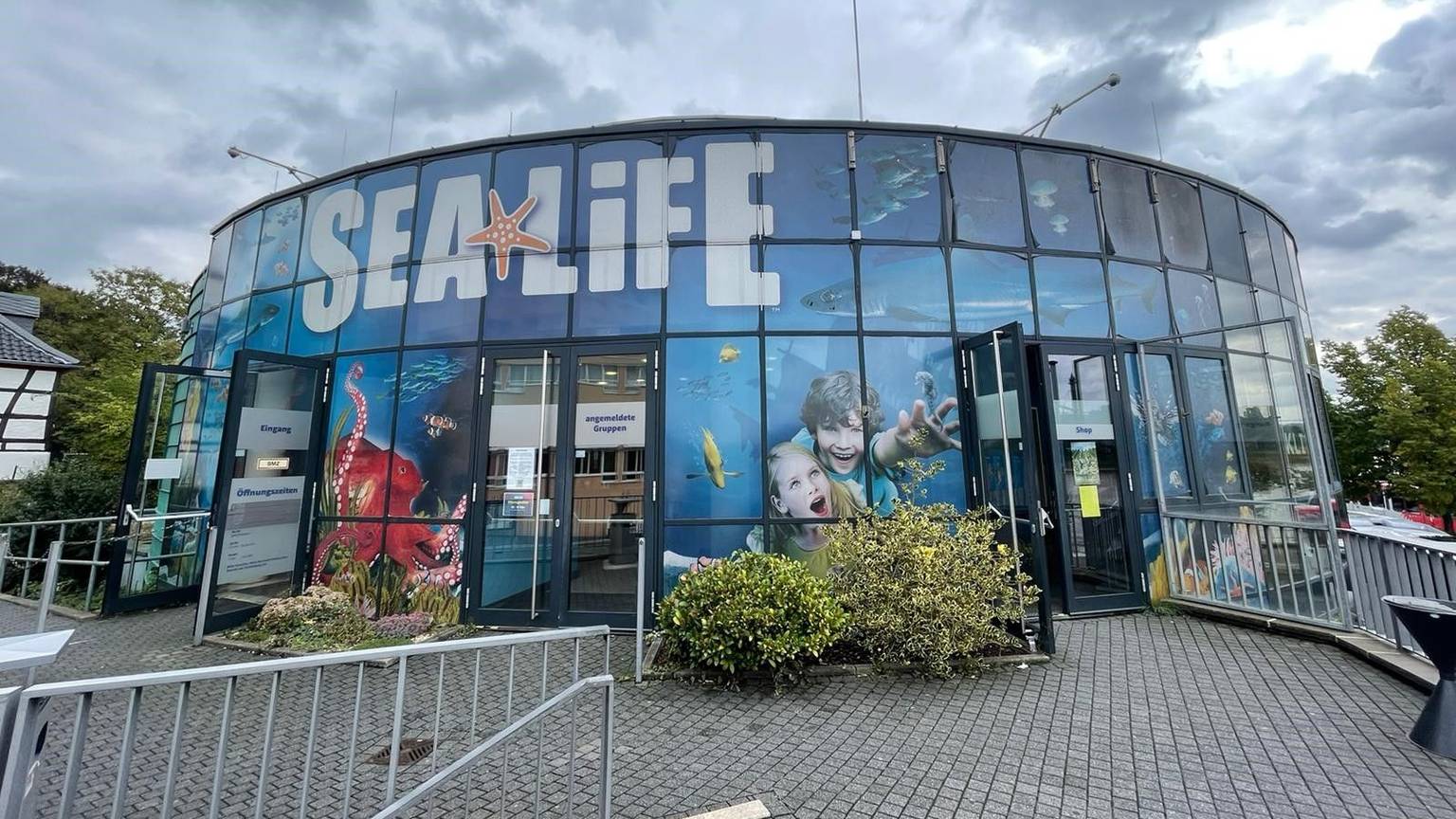 Das Sea-Life-Gebäude in Königswinter.