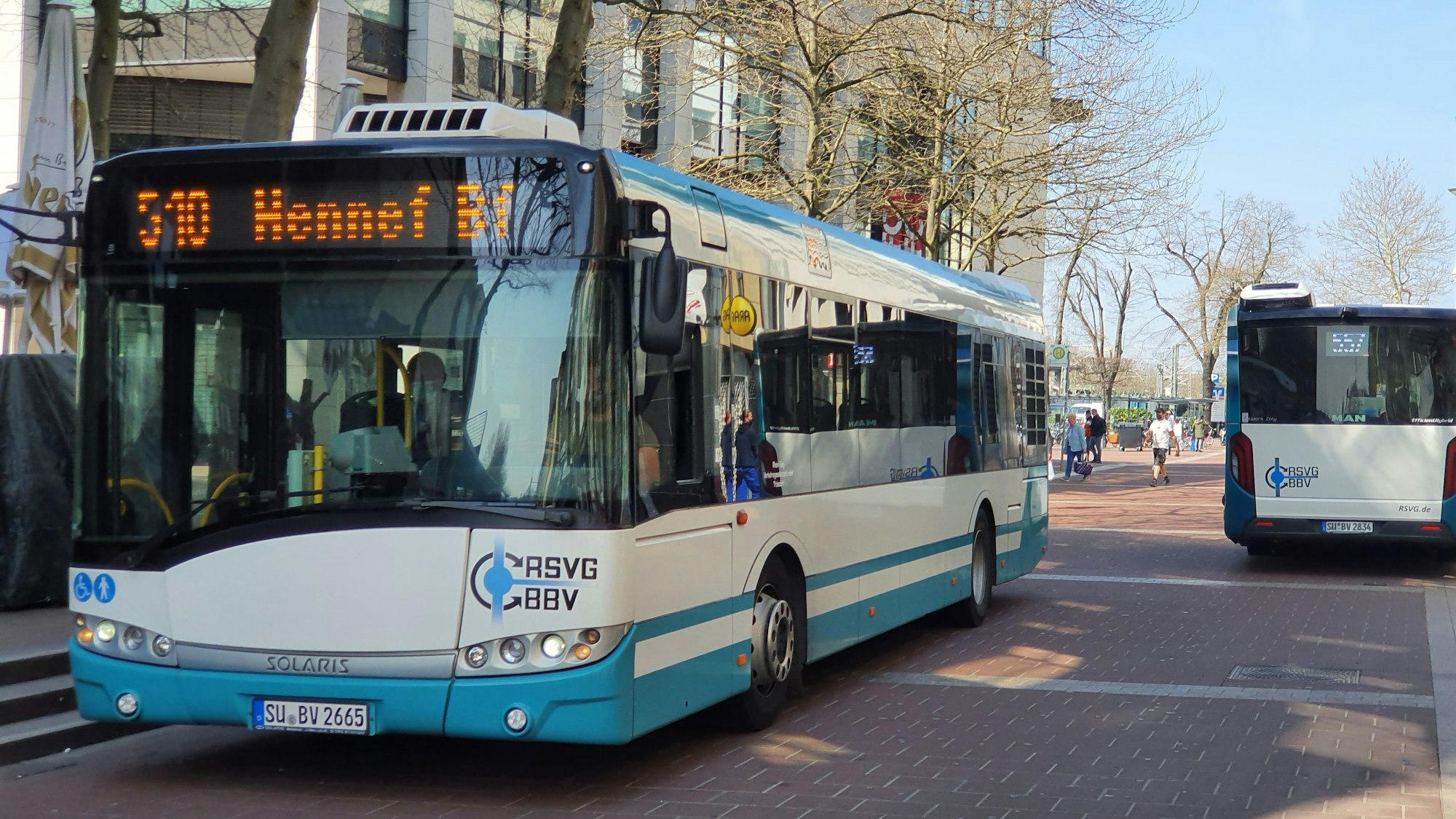 Symbolbild Öffentlichen Personennahverkehr,ÖPNV, Busverkehrs, RSVG, Rhein-Sieg-Verkehrsgesellschaft