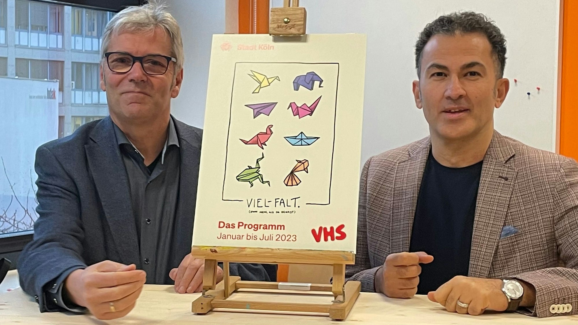 Jakob Schüller (l.) Fatih Cevikkollu.