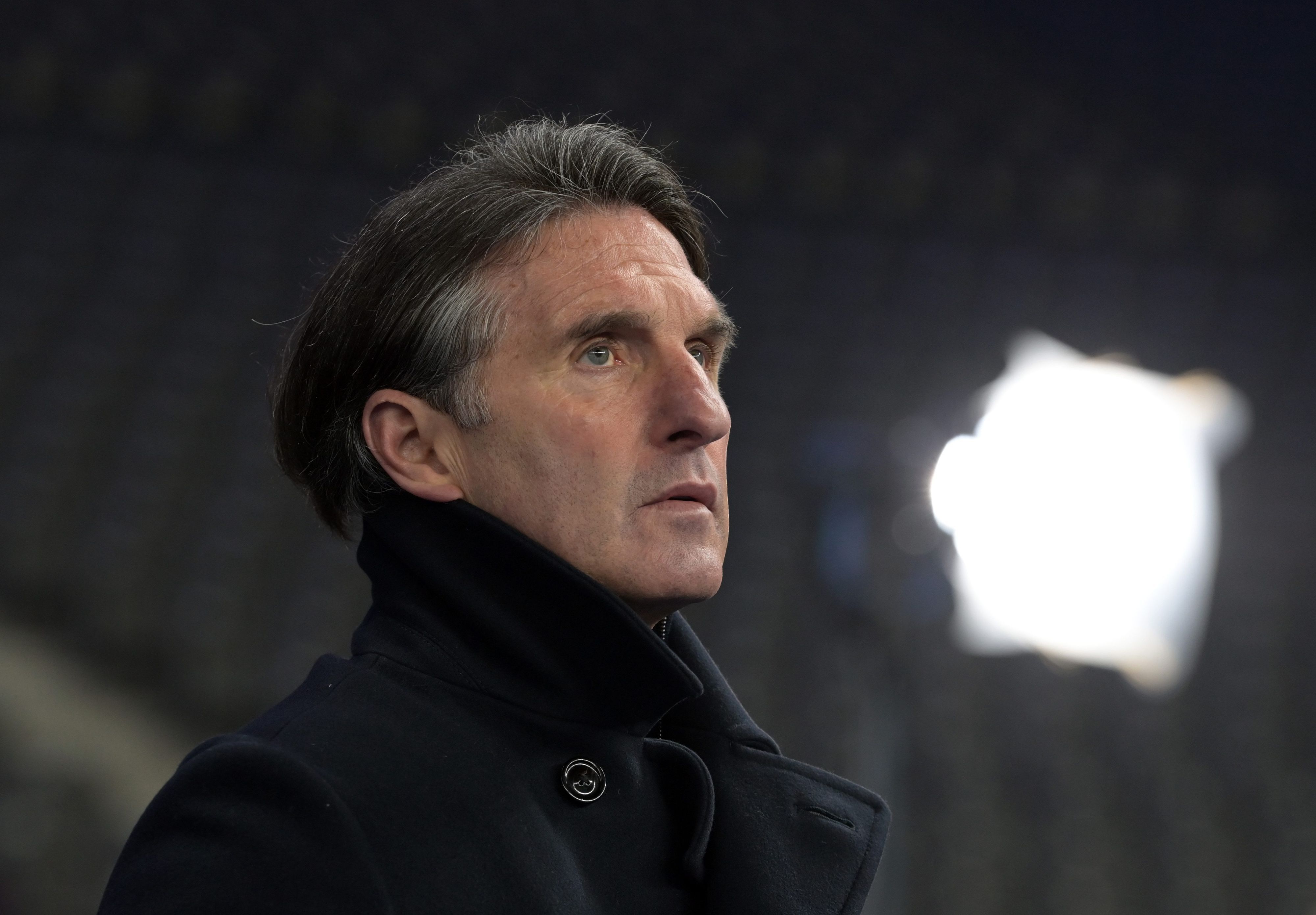Bruno Labbadia während eines Bundesligaspiels.