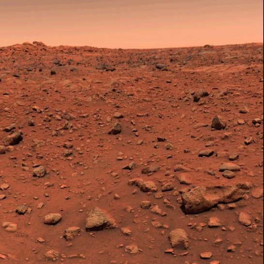 Eine Aufnahme der Mars-Mission „Viking 1“ der NASA aus dem Jahr 1997.