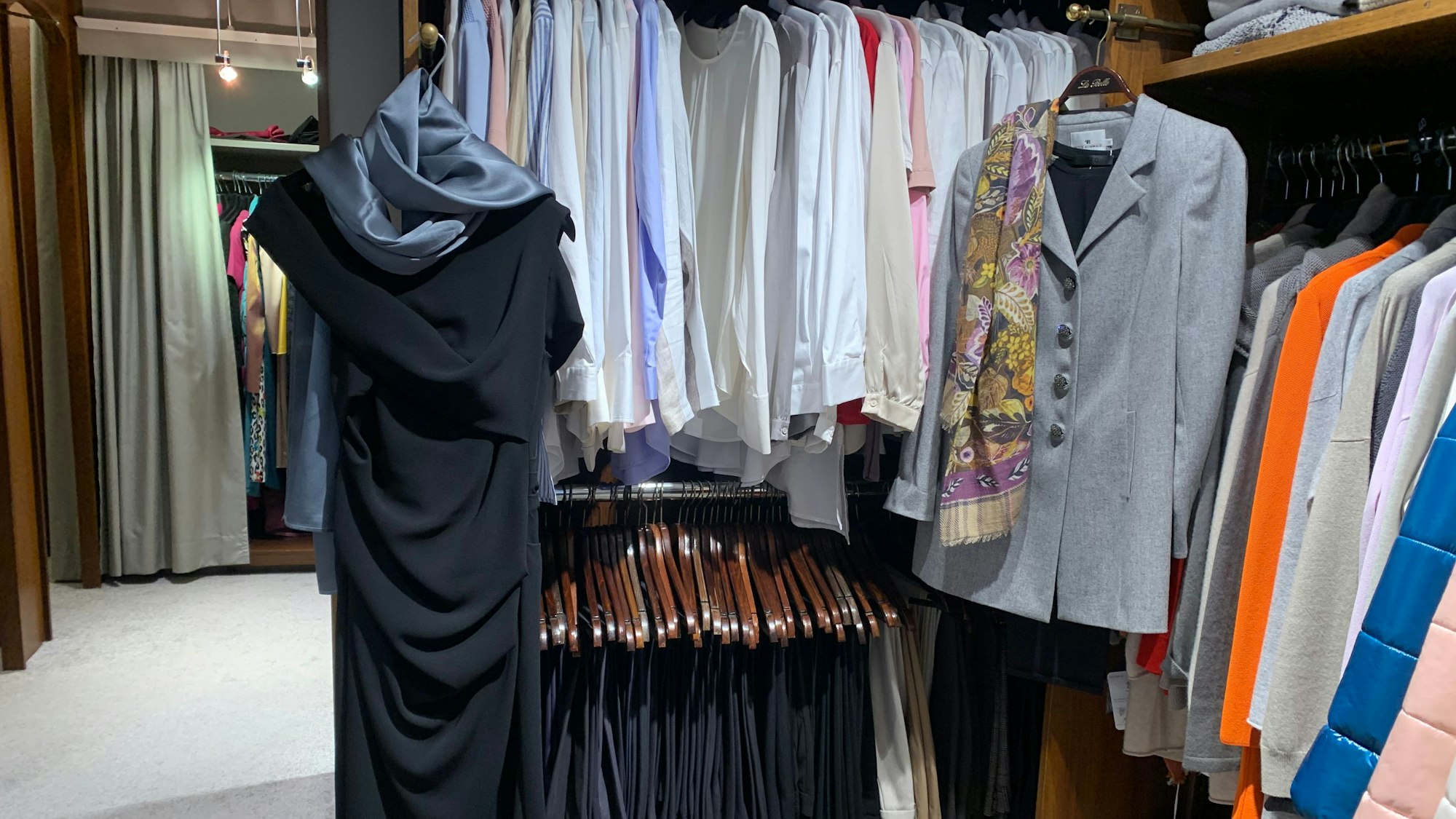 Blick auf das Angebot im Laden.