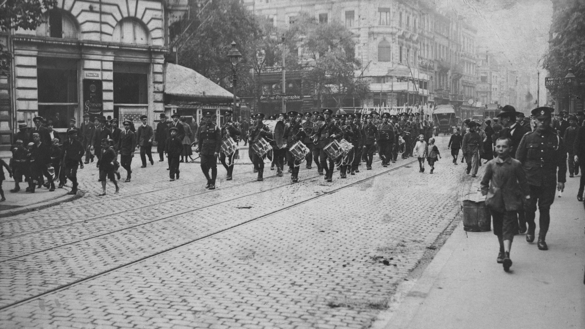 Englische Truppen im Rheinland