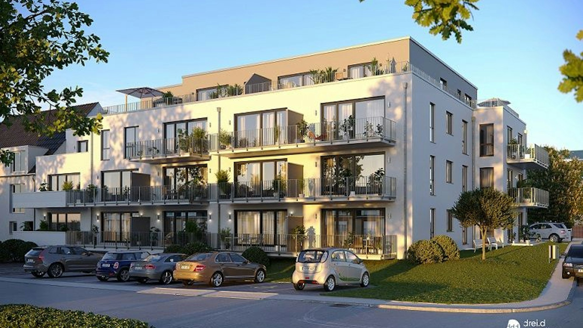 An der Krefelder Straße in Wesseling-Keldenich sollen 24 Eigentumswohnungen entstehen.