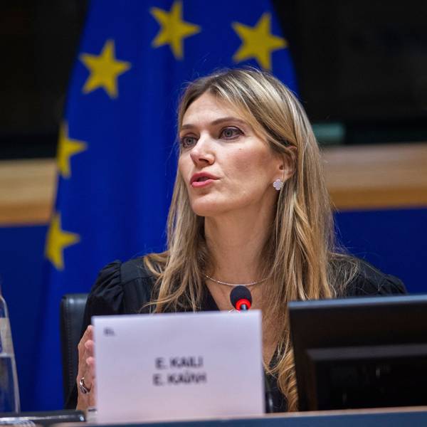 EU-Vizeparlamentspräsidentin Eva Kaili