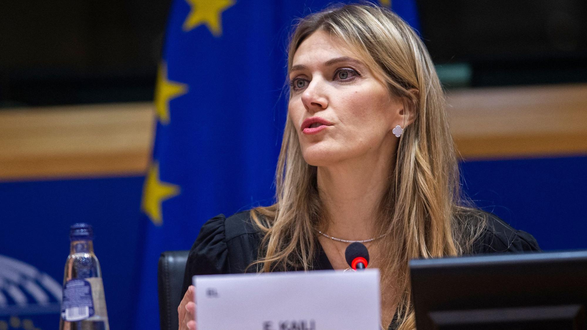 EU-Vizeparlamentspräsidentin Eva Kaili