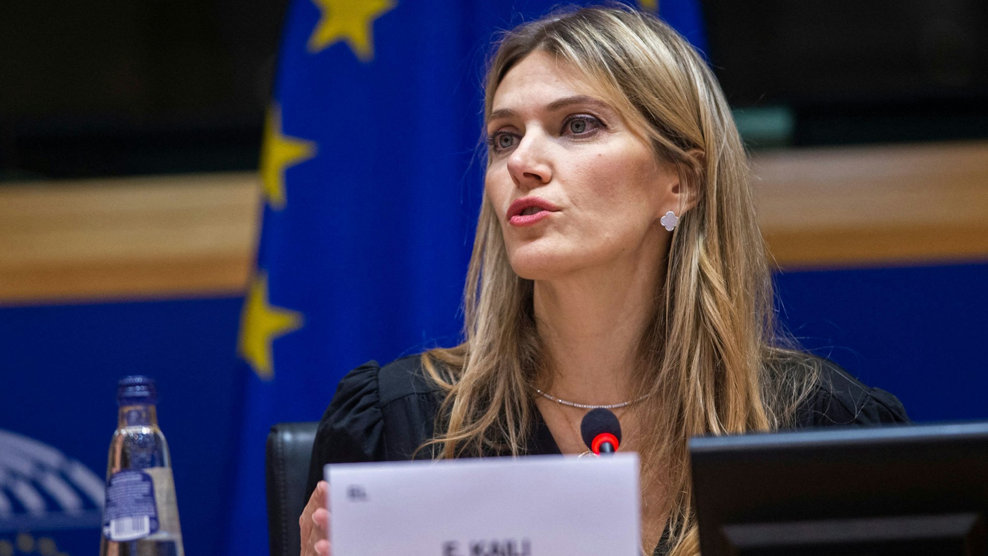 EU-Vizeparlamentspräsidentin Eva Kaili