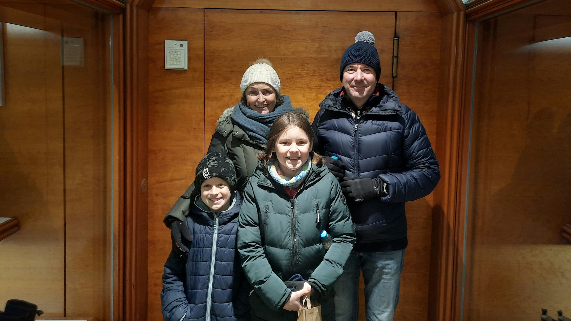 Einkauf Annette Wolff und Christopher Lohmann