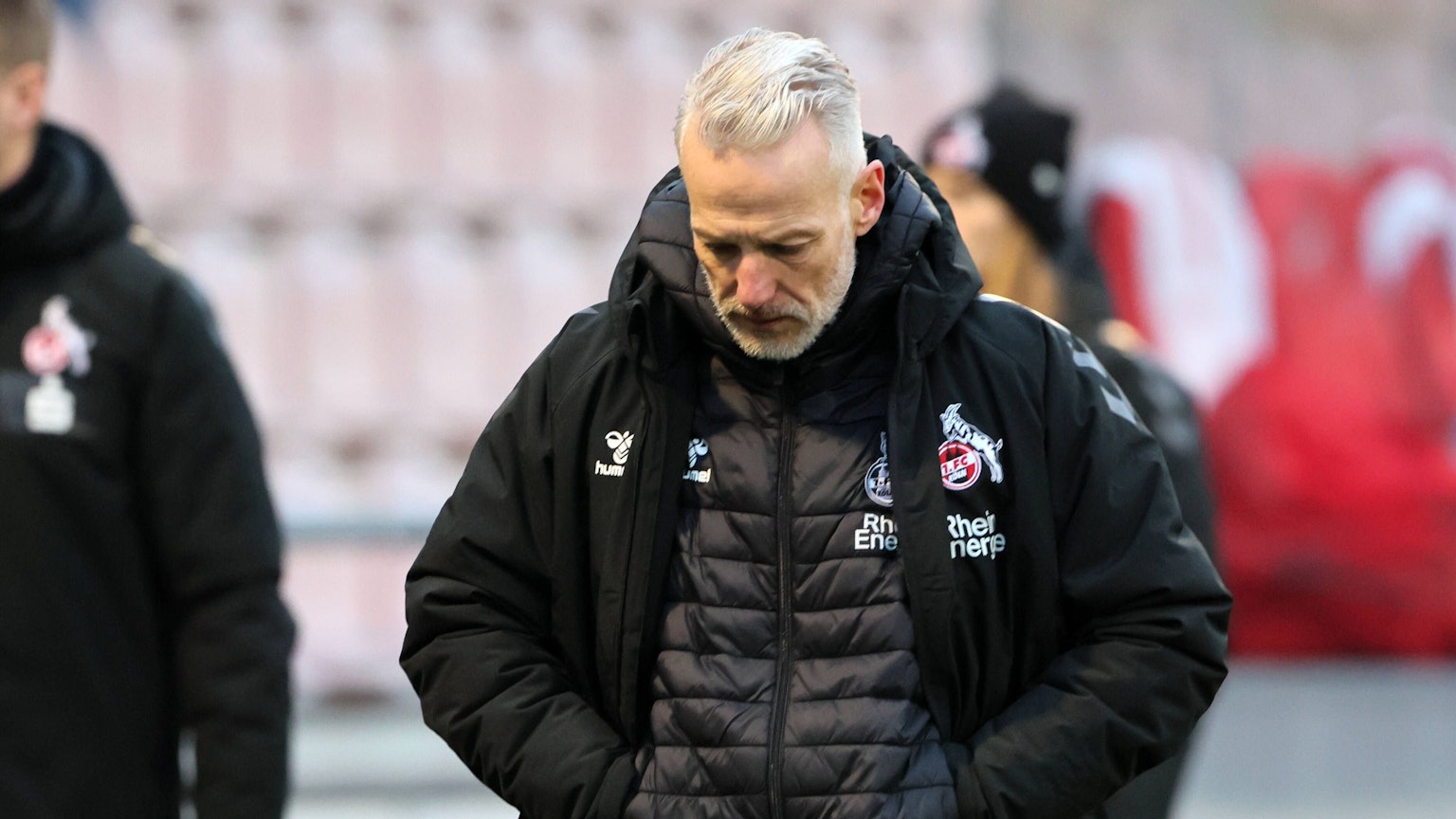 1.FC Köln U21, U 21 vs. 1. FC Kaan-Marienborn, Regionalliga West, Saison 2022/23, Trainer Mark Zimmermann 1. FC Köln, 10.12.2022, Bild: *** Sport 1 FC Köln U21 vs 1 FC Kaan Marienborn, Regionalliga West, season 2022 23, coach Mark Zimmermann 1 FC Köln , 10 12 2022, Image.