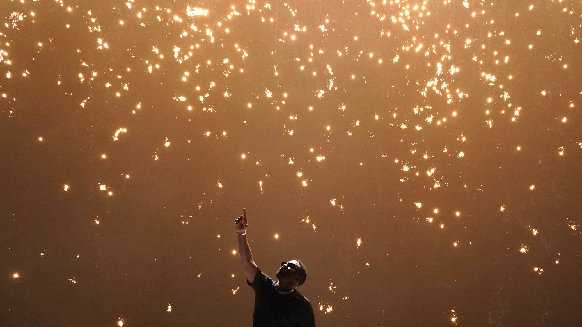 Sean „Diddy“ Combs tritt bei einem Konzert in Los Angeles auf.