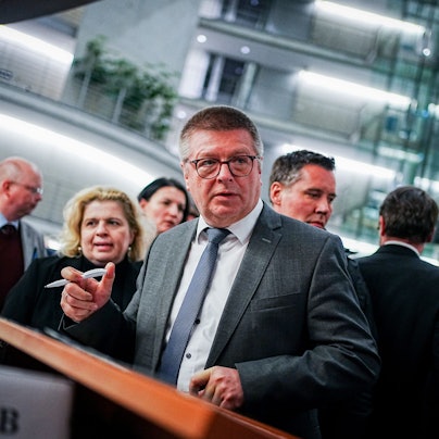 Thomas Haldenwang, Präsident des Bundesamtes für Verfassungsschutz, nahm am Montag an der nicht öffentlichen Sondersitzung des Innenausschusse teil, die neue Erkenntnisse zu der „Reichsbürger“-Gruppierung zutage förderte.