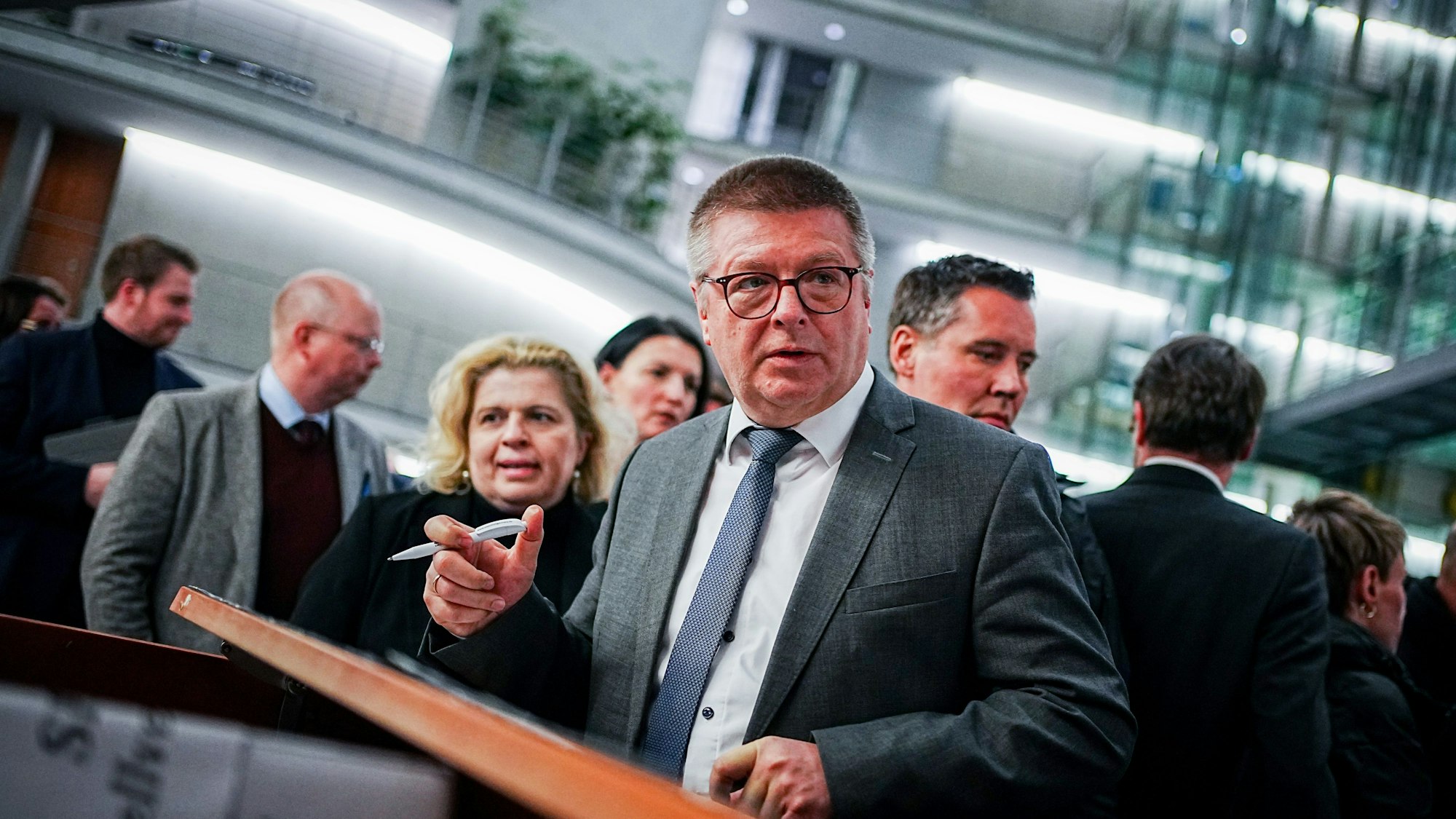 Thomas Haldenwang, Präsident des Bundesamtes für Verfassungsschutz, nahm am Montag an der nicht öffentlichen Sondersitzung des Innenausschusse teil, die neue Erkenntnisse zu der „Reichsbürger“-Gruppierung zutage förderte.