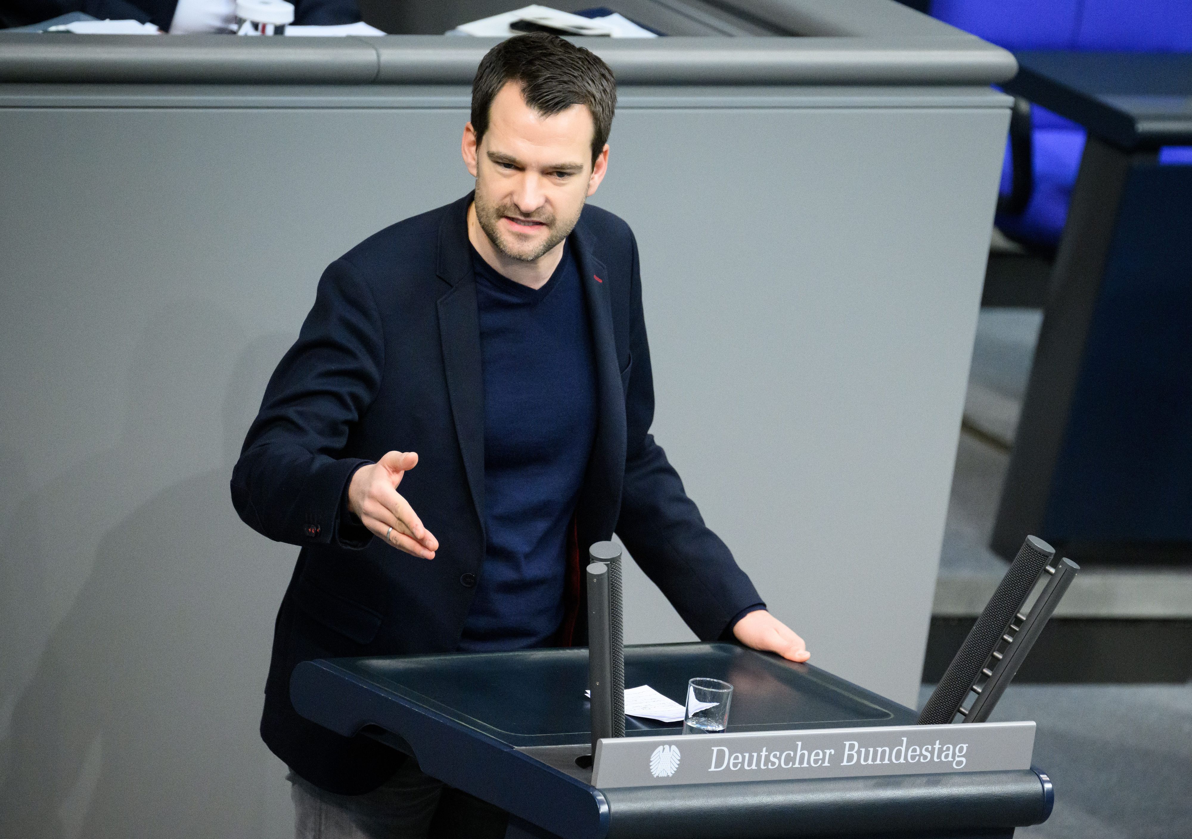 Johannes Vogel, stellvertretender Bundesvorsitzender der FDP und Erster Parlamentarischer Geschäftsführer der FDP-Bundestagsfraktion, spricht bei der Plenarsitzung im Deutschen Bundestag. (Archivbild)