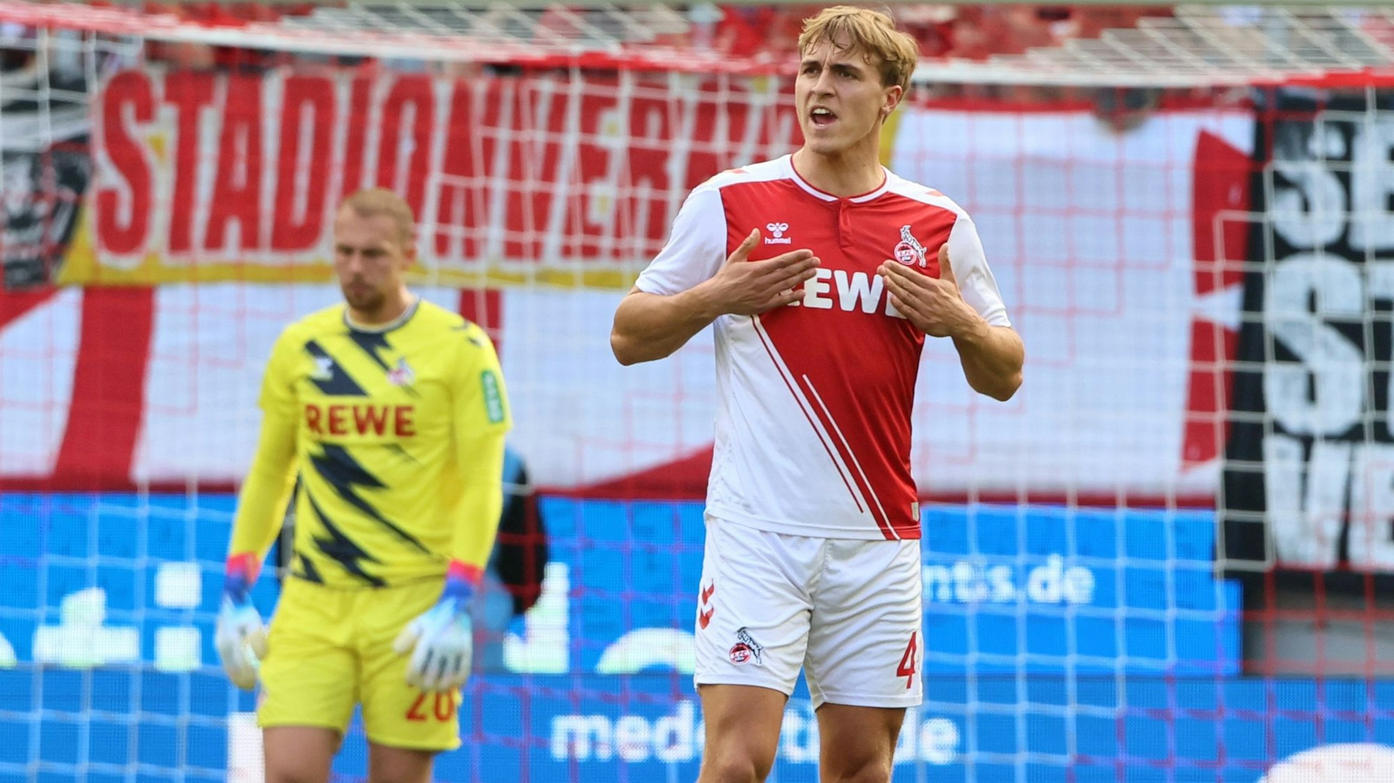 1.FC Köln vs. FC Augsburg, 10. Spieltag, 16.10.2022, 15.30 Uhr, Timo Hübers (1. FC Köln), Bild: Herbert Bucco