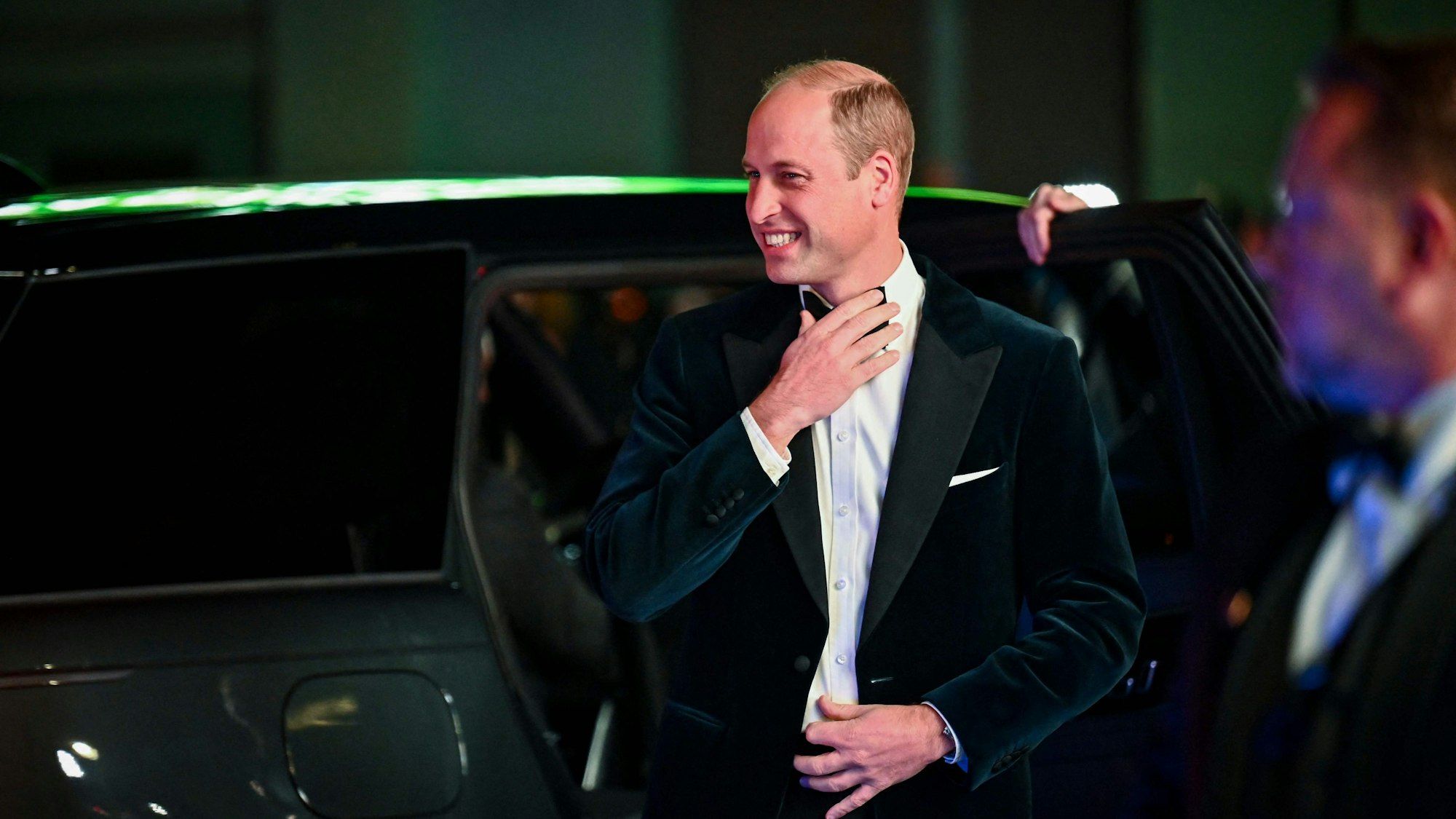 Prinz William bei seiner Ankunft zum Earthshot Prize 2022 in Boston.