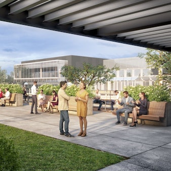 Shell plant einen "Energie Campus" für Forschung und Lehre in Wesseling. So könnten Teile des Campus in Zukunft aussehen.