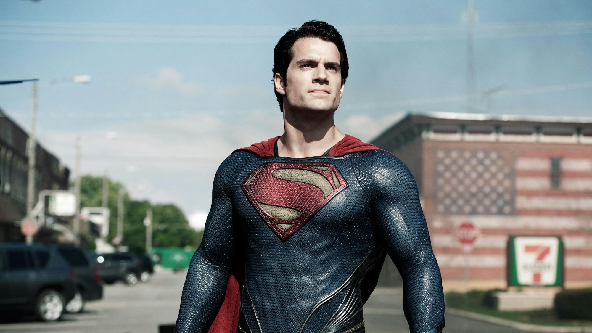 Superman Clark Kent (Henry Cavill) in einer Szene des Kinofilms „Man of Steel“