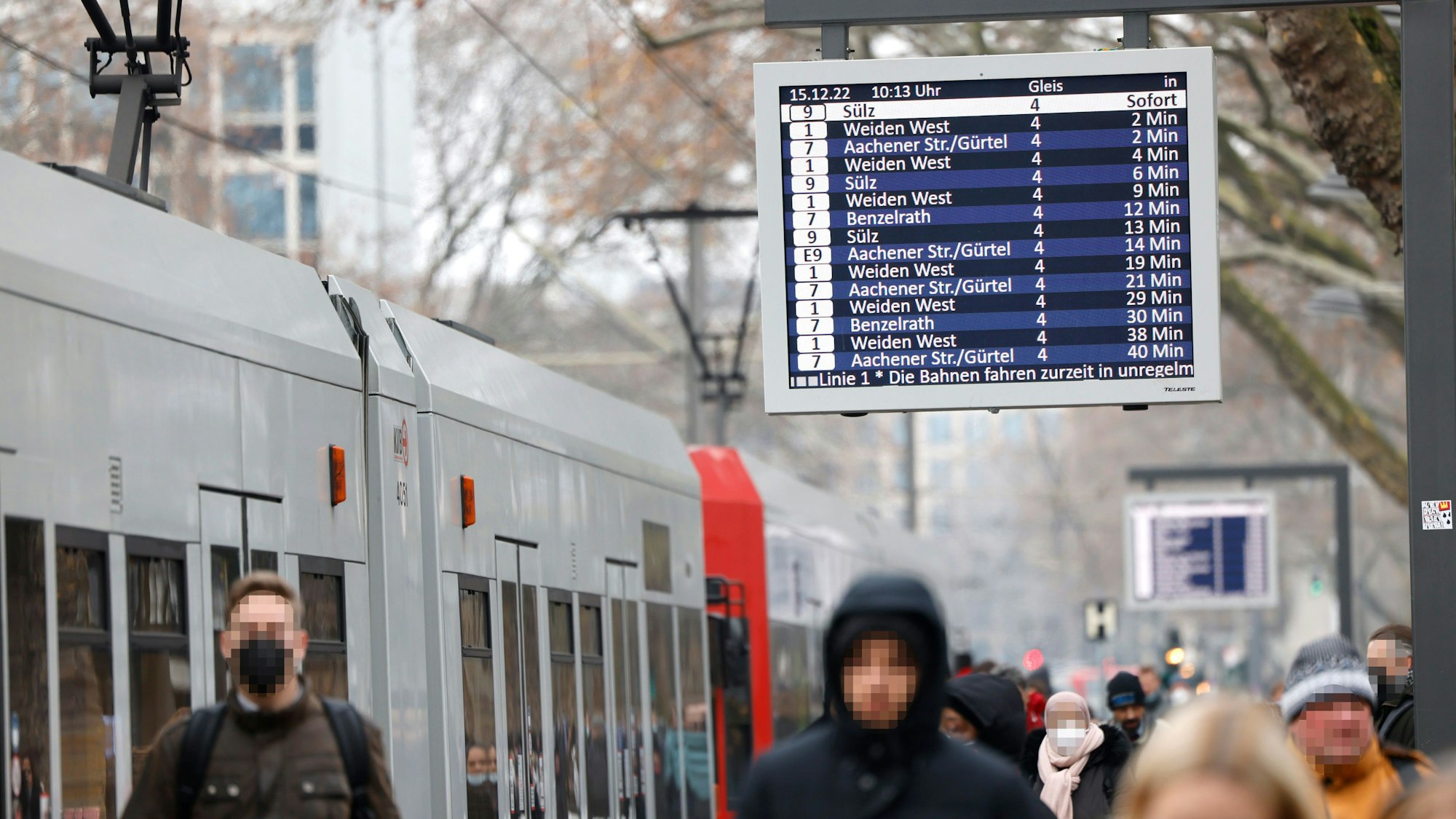 15.12.2022
Köln, NRW
KVB Haltestelle Neumarkt