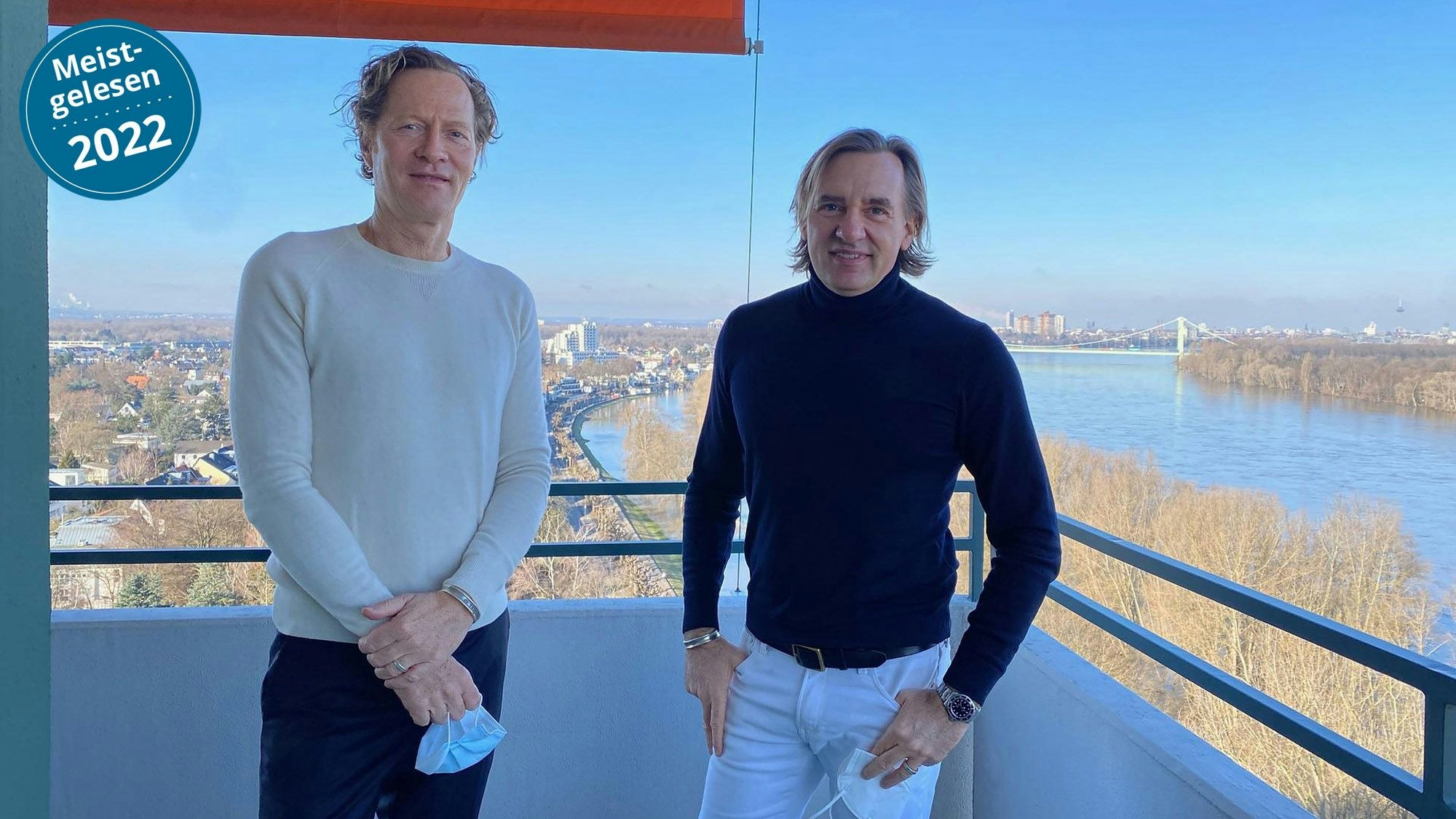 Thomas Taepke und sein Mann Stefan Susbauer sind Hochhausfans.