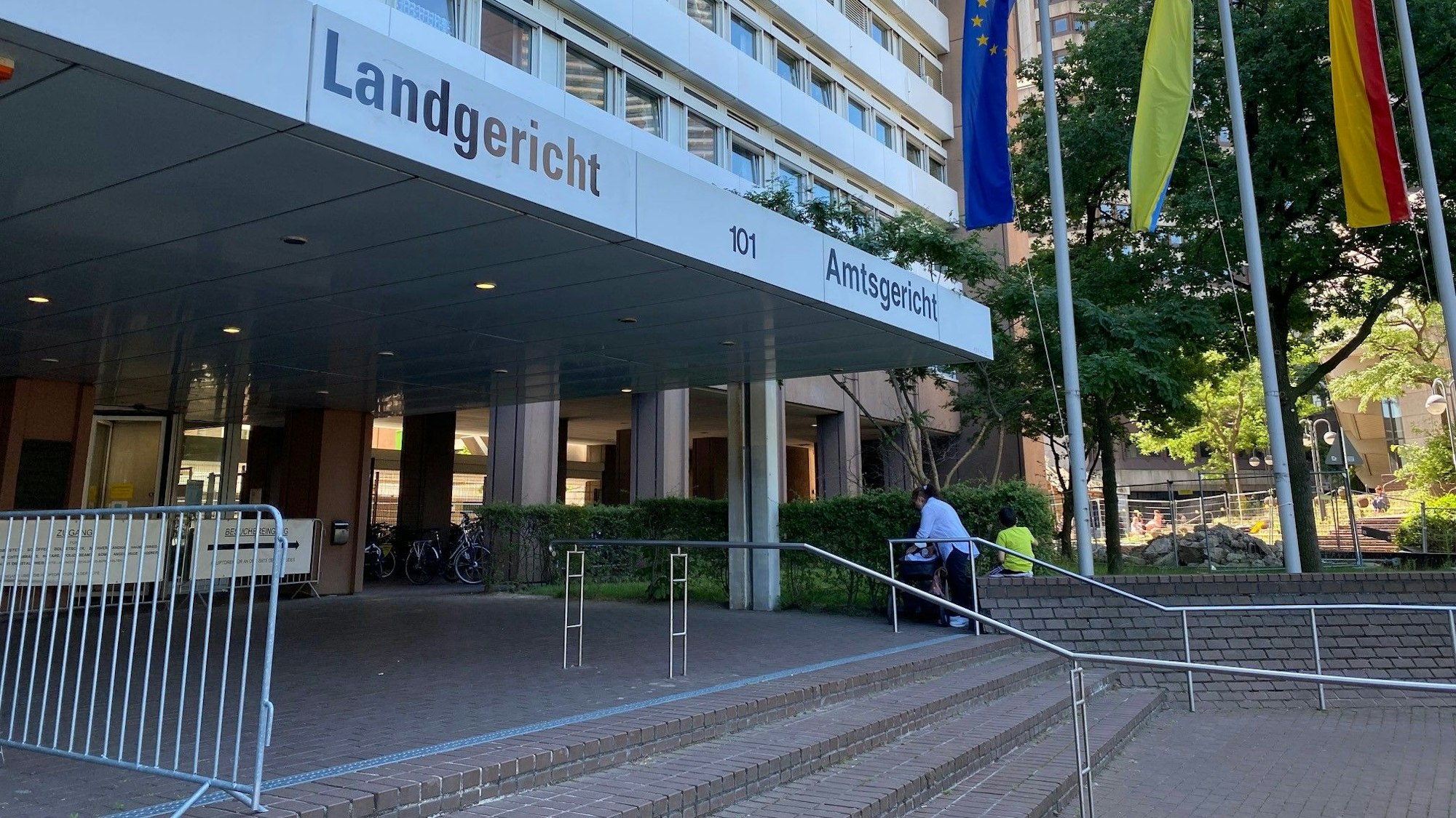 Das Landgericht in Köln.