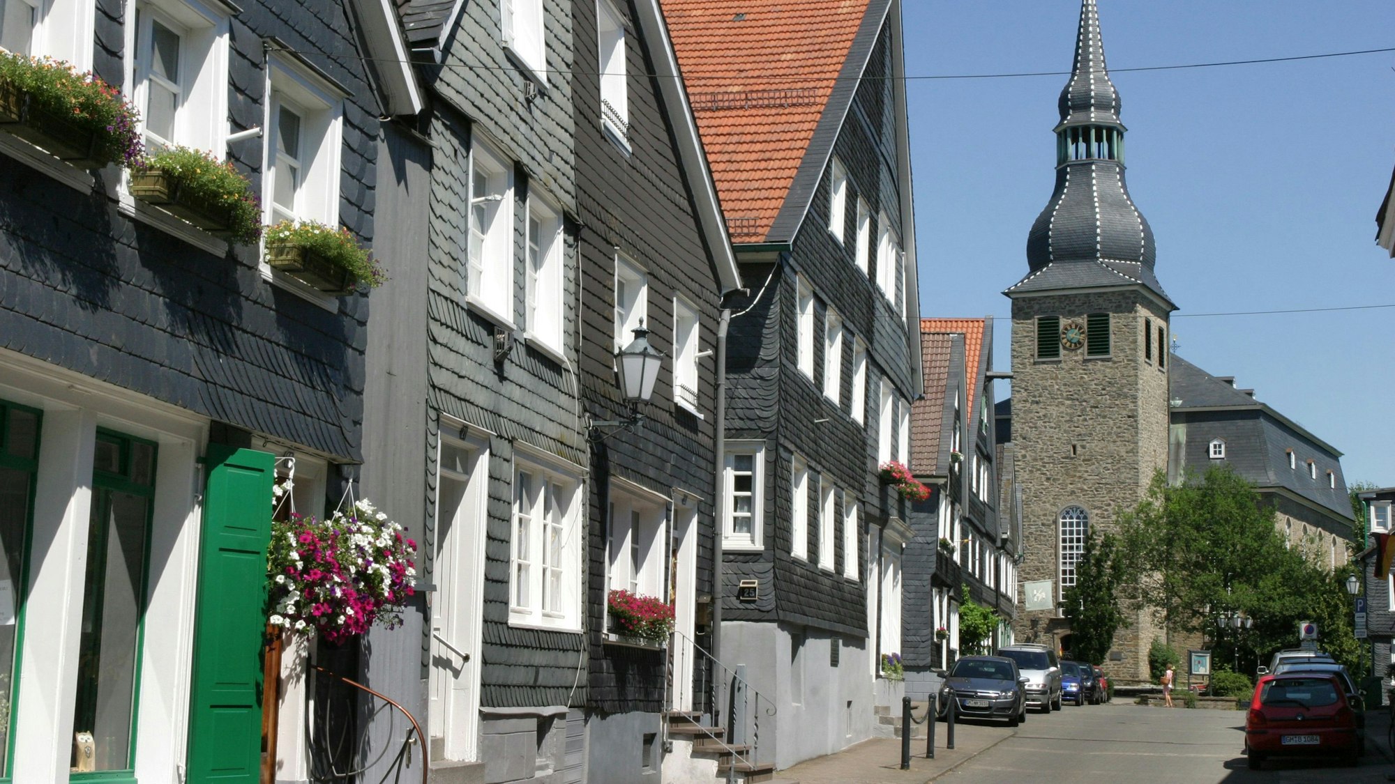 Die Altstadt Hückeswagens