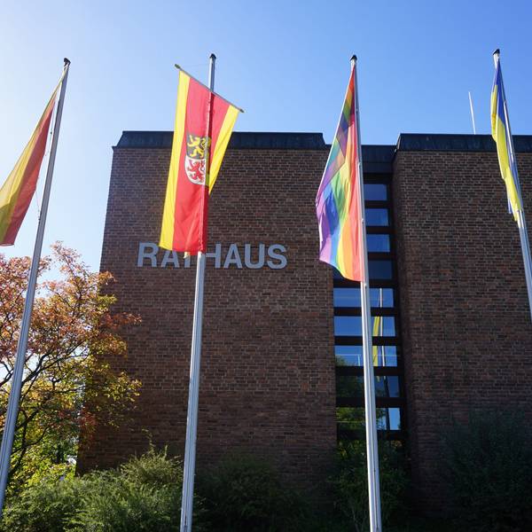 Das Rathaus in Kerpen.