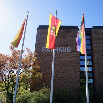 Das Rathaus in Kerpen.