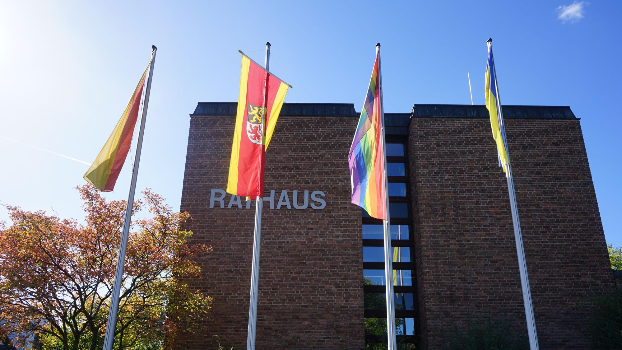 Das Rathaus in Kerpen.