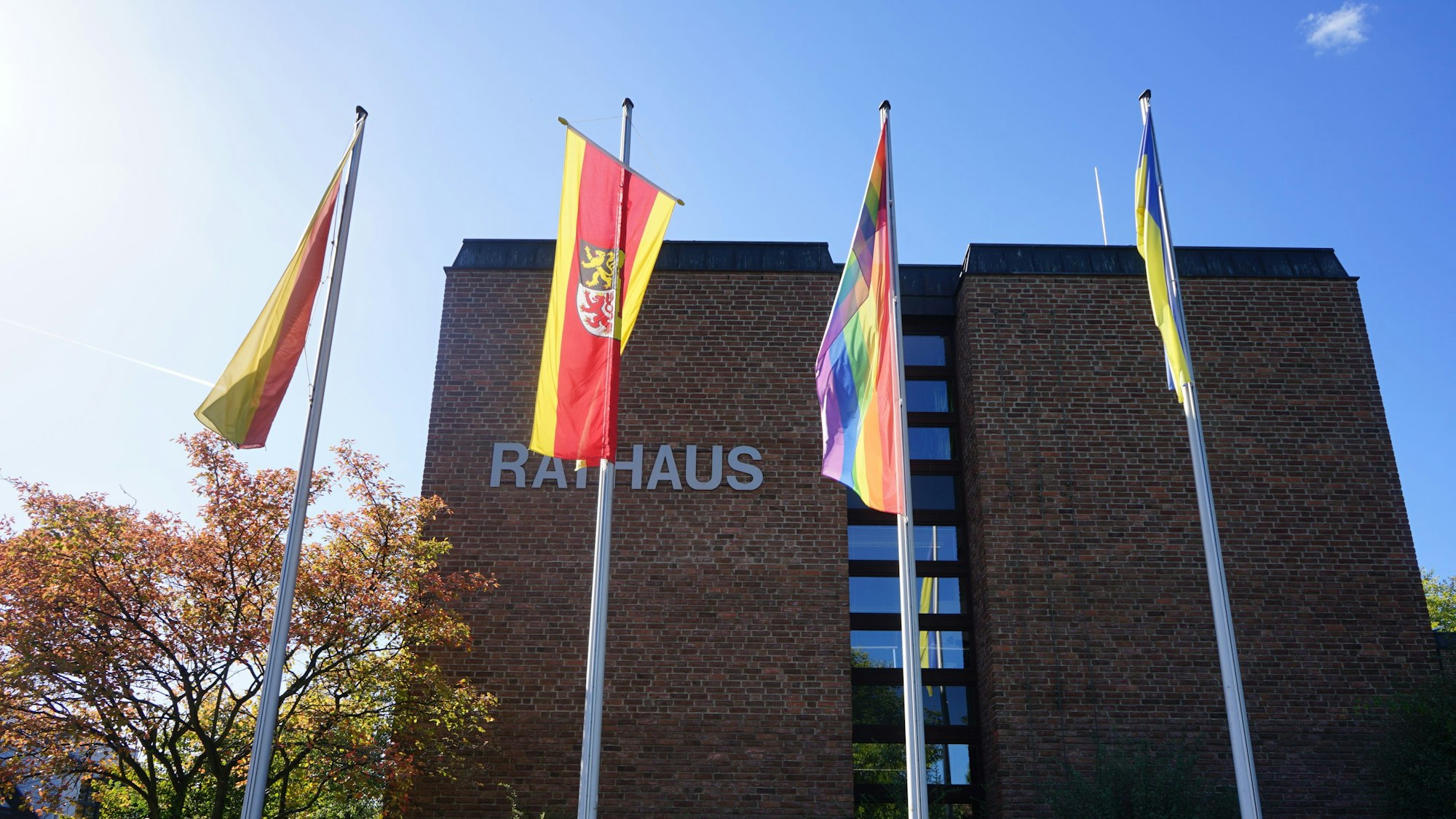 Das Rathaus in Kerpen.