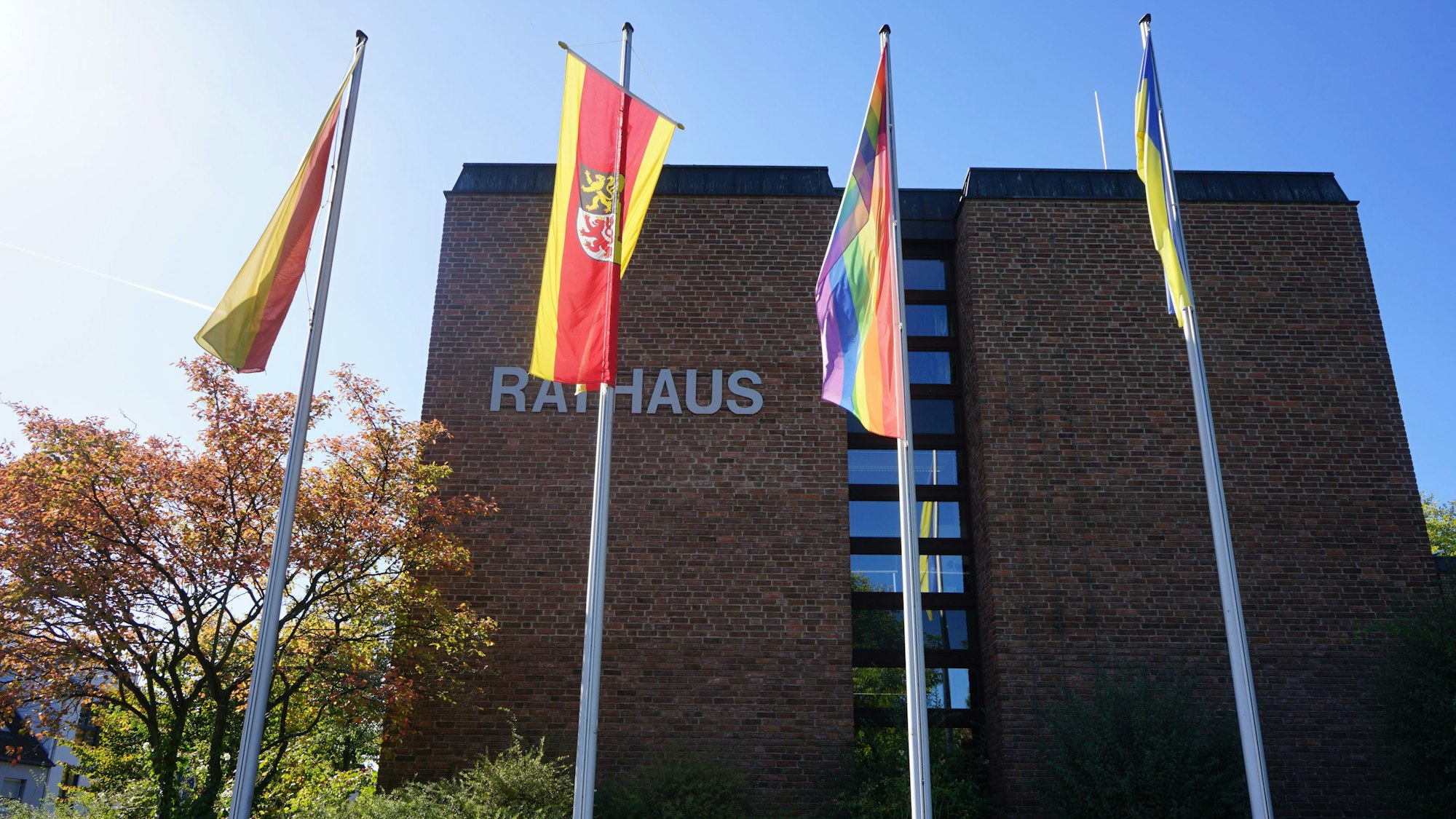 Das Rathaus in Kerpen.