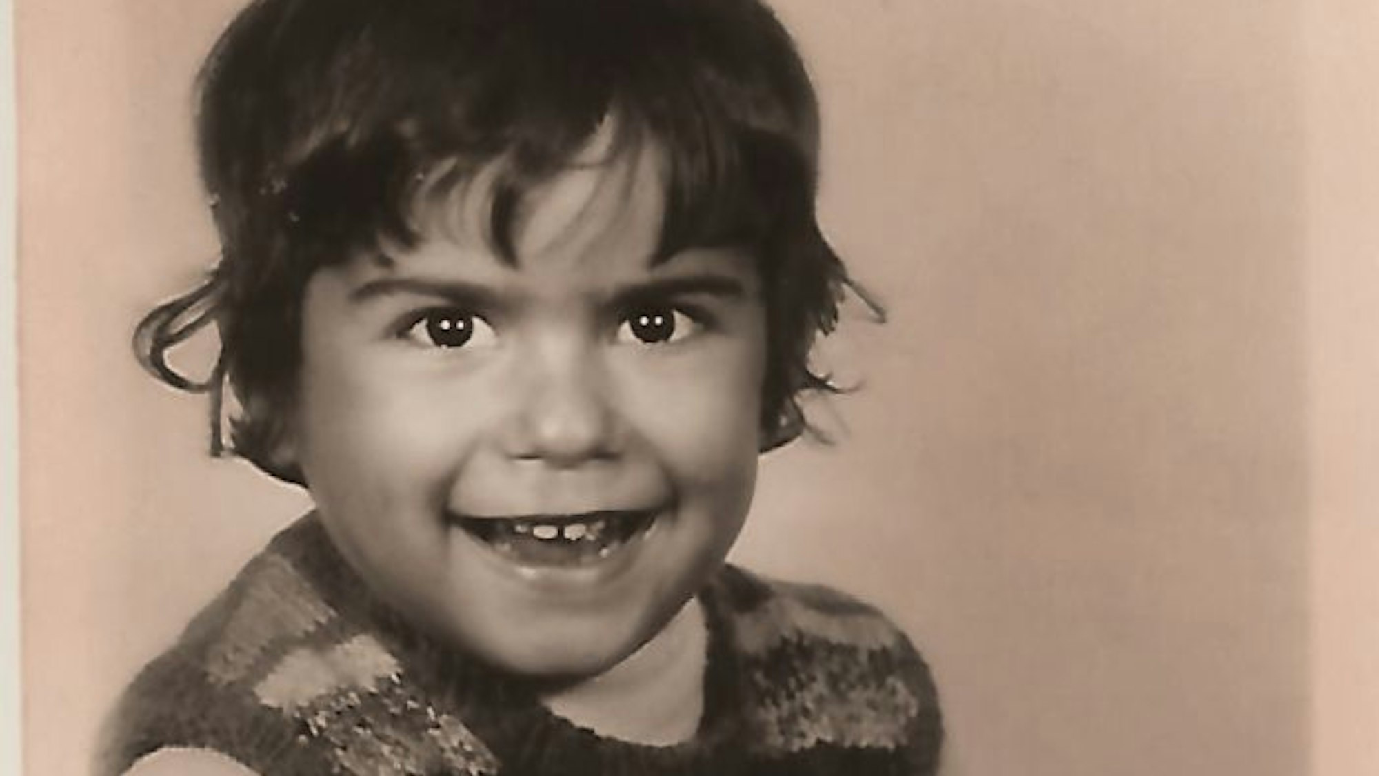 Foto des fünfjährigen Ralf Lengen